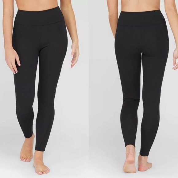 ASSETS by SPANX black ponte legging - Picture 2 of 11